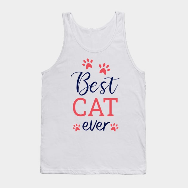 Cat lover Tank Top by elfia